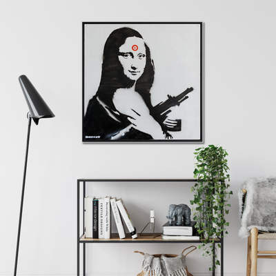 BANKSY MONALISA TARGET